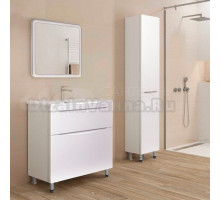 Мебель для ванной Style Line Бергамо Мини 70 Люкс Plus напольная, антискрейтч белая