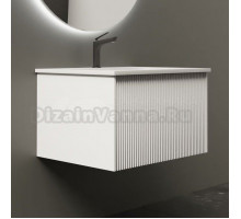 Тумба с раковиной La Fenice Terra 60 белая