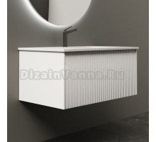 Тумба с раковиной La Fenice Terra 80 белая