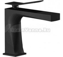 Смеситель для раковины IB Rubinetterie Wave WA200NP matt black