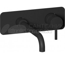 Смеситель для раковины IB Rubinetterie Milanotorino EMT206NP matt black