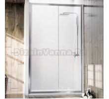 Душевая дверь в нишу Veconi Vianno VN-72 100 см, профиль хром