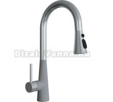 Смеситель для кухни Florentina Вита Pro FL серый шелк