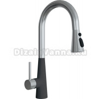 Смеситель для кухни Florentina Вита Pro FL черный