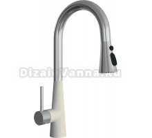 Смеситель для кухни Florentina Вита Pro FL шампань