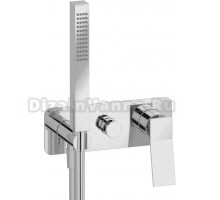 Смеситель для ванны с душем IB Rubinetterie Wave EWA313CC chrome