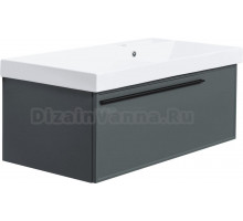 Тумба с раковиной La Fenice Elba 90 серая