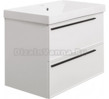 Тумба с раковиной La Fenice ElbaTwin 80 белая