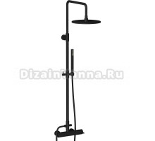 Душевая стойка IB Rubinetterie Milanotorino MT127NP matt black