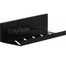 Полка Aquanet Магнум 302224 черная матовая