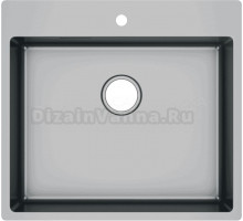 Мойка кухонная Domaci Равенна DGS 550.505.12K нержавеющая сталь