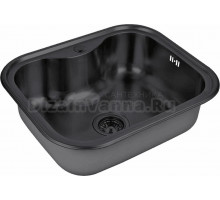 Мойка кухонная Zorg Inox PVD SZR 5848 GRAFIT графит