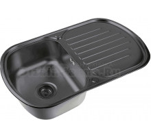 Мойка кухонная Zorg Inox PVD SZR 7749 GRAFIT графит