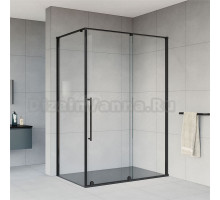 Душевой уголок Vincea Arno VSR-1A9012CLB 120x90 см, профиль черный