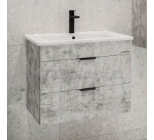 Тумба с раковиной Grossman Кросс 65 бетон