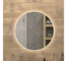 Зеркало круглое Art&Max Sanremo 65 с теплой подсветкой