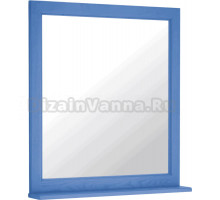 Зеркало ASB-Woodline Толедо 105 синее