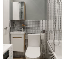 Мебель для ванной DIWO Архангельск 40 подвесная, дуб сонома