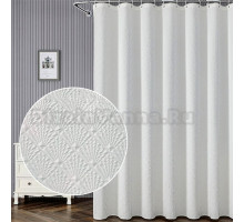 Штора для ванной Carnation Home Fashions White Diamond 180х200