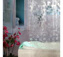 Штора для ванной Carnation Home Fashions Cube 180х180