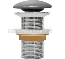 Донный клапан для раковины IDDIS Optima Home OPHGM00i88 серый матовый