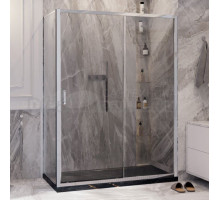 Душевой уголок Ambassador Forsa 17021121AX-80AX 150х80 см, профиль хром, стекло прозрачное