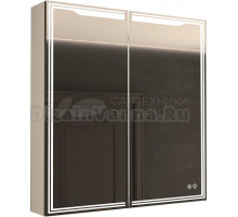 Зеркало-шкаф Art&Max Merano 90х80 R, с подсветкой, с подогревом