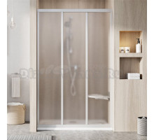 Душевая дверь в нишу Ravak Supernova ASDP3-120 Grape, 200, профиль сатин