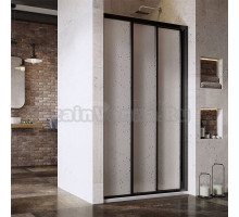 Душевая дверь в нишу Ravak Supernova ASDP3-120 Pearl, 200, профиль черный