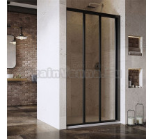 Душевая дверь в нишу Ravak Supernova ASDP3-120 Transparent, 200, профиль черный