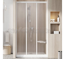 Душевая дверь в нишу Ravak Supernova ASDP3-80 Grape, 200, профиль белый