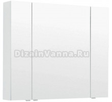 Зеркало-шкаф Aquanet Алвита 100 белое матовое