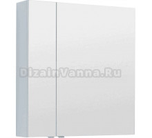 Зеркало-шкаф Aquanet Алвита 80 белое матовое