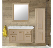 Мебель для ванной ASB-Woodline Толедо 105 капучино