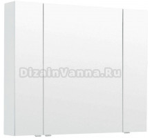 Зеркало-шкаф Aquanet Алвита 90 белое матовое