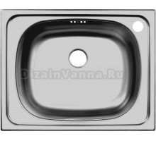 Мойка кухонная Domaci Равенна Ssik DCL 500*400 (6) 2T отверстие под смеситель справа