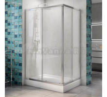 Душевой уголок BelBagno Due AH-2-120/80-C-Cr