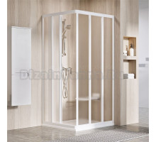 Душевой уголок Ravak Supernova ASRV3-75 Grape, профиль белый