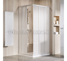 Душевой уголок Ravak Supernova ASRV3-75 Pearl, профиль сатин