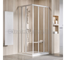Душевой уголок Ravak Supernova ASRV3-75 Transparent, профиль сатин