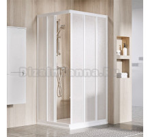 Душевой уголок Ravak Supernova ASRV3-90 Pearl, профиль белый