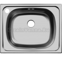 Мойка кухонная Domaci Равенна Ssik 500*400 (5) с переливом