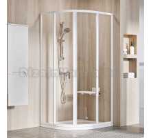 Душевой уголок Ravak Supernova SKCP4-80 195 Transparent, профиль белый