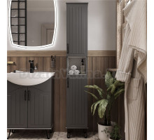 Шкаф-пенал DIWO Сочи 30, антрацит, L