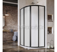 Душевой уголок Ravak Supernova SKCP4-80 195 Pearl, профиль черный
