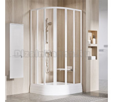 Душевой уголок Ravak Supernova SKKP6-90 195 Transparent, профиль белый