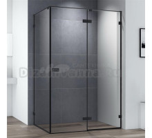 Душевой уголок Cezares Bellagio BELLAGIO-AH-1-140/90-C-NERO 140х90, черный