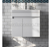 Тумба с раковиной IDDIS Zodiac 60 подвесная, с дверцами