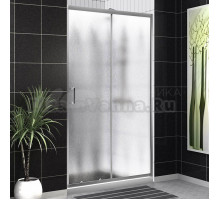 Душевая дверь в нишу BelBagno Uno UNO-195-BF-1-140-CH-CR стекло рифленое