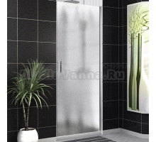 Душевая дверь в нишу BelBagno Uno UNO-B-1-80-CH-Cr стекло рифленое